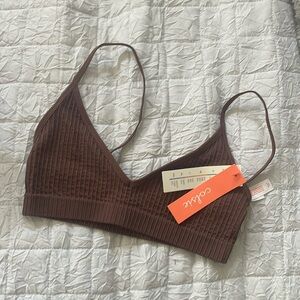 Colsie- Bralette - Brown - XS